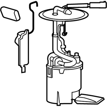Ford Escape Fuel Sending Unit - AL8Z-9H307-C