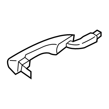 Lincoln MKC Exterior Door Handle - GJ7Z-5426604-ACPTM