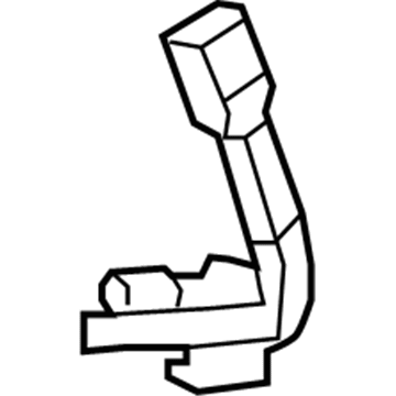 Ford 6L3Z-1861203-AB Buckle Assembly - Seat Belt