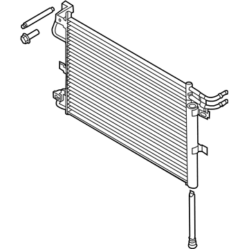 Ford EB5Z-19712-G Condenser Assembly