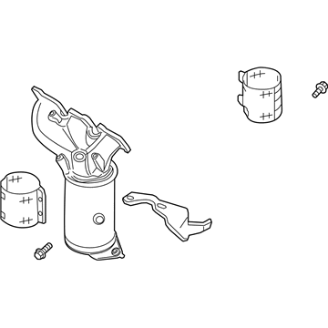 Ford DA8Z-5G232-C Exhaust Manifold And Catalyst