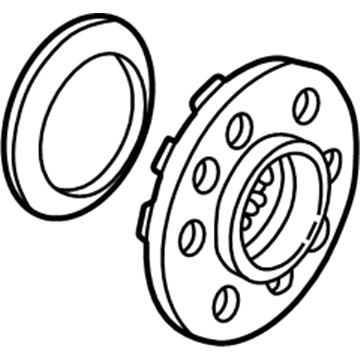 Ford 4L5Z-4866-AA Yoke - Driveshaft Coupling Flange