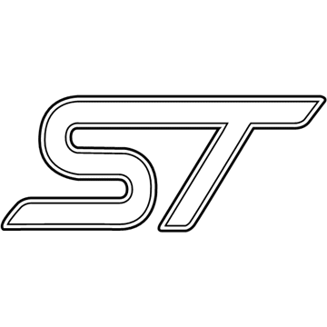 Ford KT4Z-9942528-A Name Plate