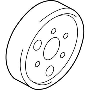 Ford HJ5Z-8509-A Pulley - Water Pump