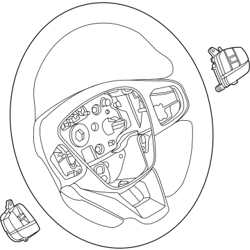 Ford LK4Z-3600-BB Wheel Assembly - Steering