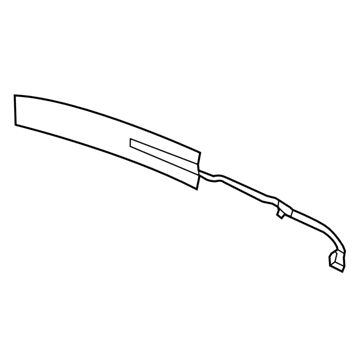Lincoln BA5Z-5420554-AA Molding - Door Outside