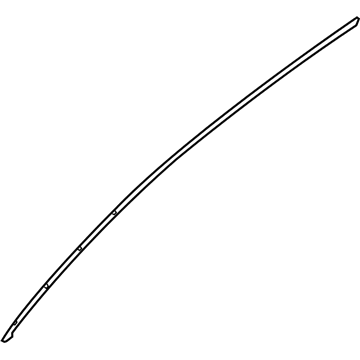 Lincoln 8A5Z-5420550-A Moulding - Door Window Frame