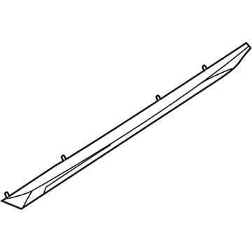 Lincoln 8A5Z-5420878-AA Molding - Door Outside