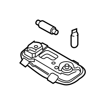 Ford AE8Z-13776-AA Lamp Assembly - Interior