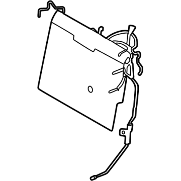 Ford NU5Z-1565500-M Adjuster NU5Z-1565500-M Ford Adjuster Illustration 1 of 1