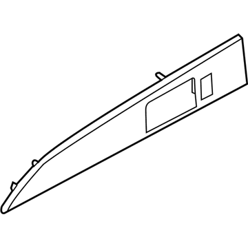 Lincoln BA1Z-78274A30-AA Panel - Door Trim - Upper