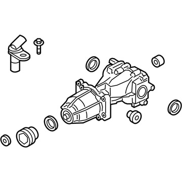 Ford K2GZ-4000-U Axle Assembly - Rear