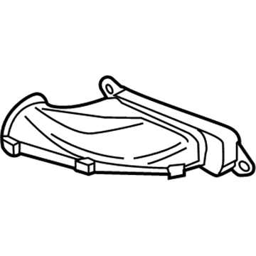 Ford CV6Z-9A624-A Tube - Air Cleaner Intake