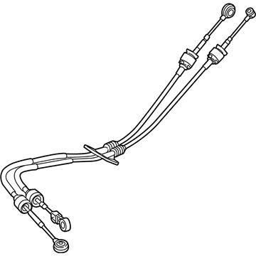 Ford Focus Shift Cable - BV6Z-7E395-AF