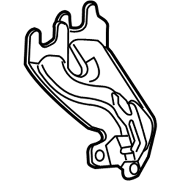 Ford CV6Z-7474-A Cable Bracket CV6Z-7474-A Ford Cable Bracket Illustration 1 of 1