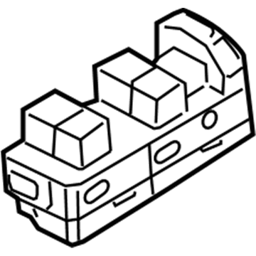 Lincoln 6H6Z-14529-AAB Switch - Window Control - Double