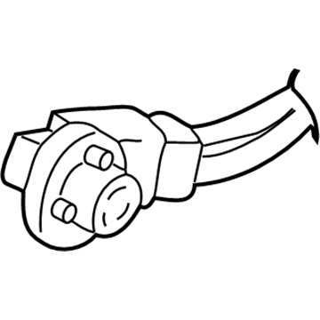 Ford 2U5Z-13411-AA Socket Assembly