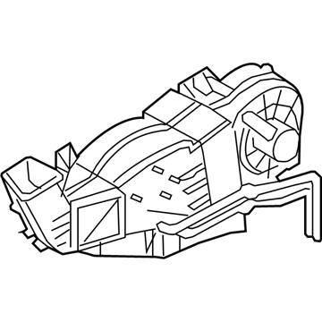 Ford 9L1Z-18D283-A Evaporator Assembly