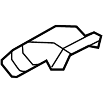 Ford 7L1Z-19C802-BA Duct Assembly - Heater Outlet Rear