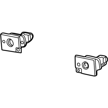 Ford 5F1Z-17A751-AA Energy Absorber, Rear Driver Side 5F1Z-17A751-AA Ford Energy Absorber, Rear Driver Side Illustration 1 of 1