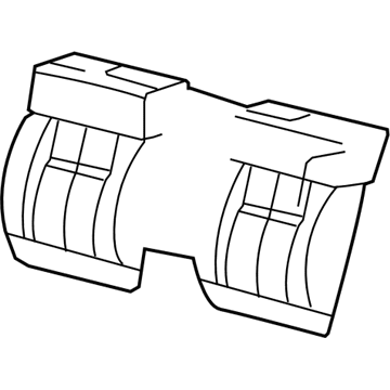 Ford 5L3Z-1564416-JA Cover Assembly - Seat Back