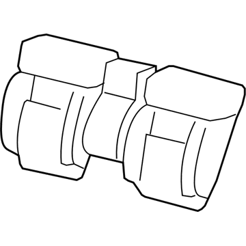 Ford 6L3Z-1864811-B Pad - Seat Back