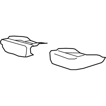 Ford 5L3Z-18632A23-AA Pad - Seat Cushion