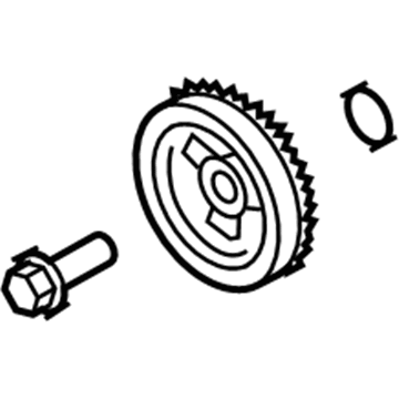 Ford 8S7Z-6312-A Pulley - Crankshaft