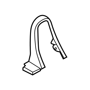 Ford M1PZ-7861348-AA Cover - Seat Back Latch