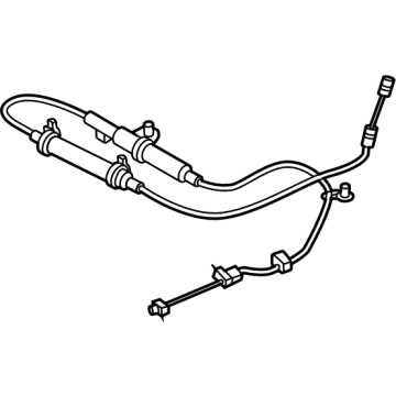 Ford MU5Z-78617B14-A Cable Assembly - Control