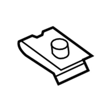 Ford -W712827-S439 Nut - Spring