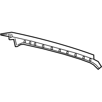 Ford JL1Z-7841304-B Rail Assembly - Roof - Rear
