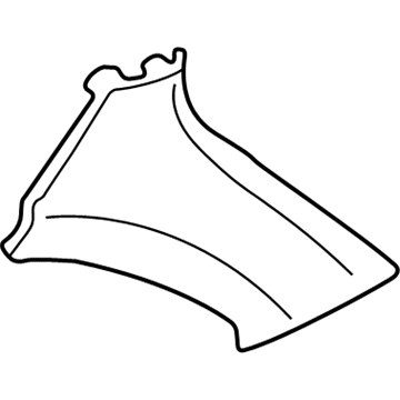 Mercury YF1Z-7440454-BAA Moulding