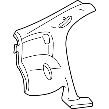 Mercury YF1Z-7431013-ABB Trim Assembly - Quarter