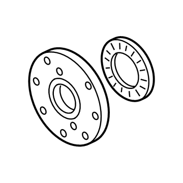 Ford CV Joint Companion Flange - FL3Z-4851-A