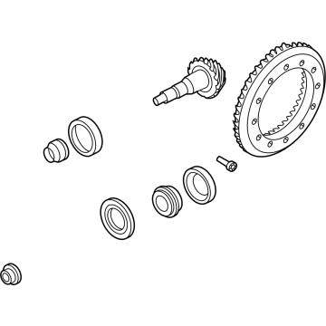 Lincoln ML3Z-4209-F Gear And Pinion Assembly - Driving