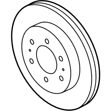 Ford 9L3Z-1125-E Rotor Assembly - Brake