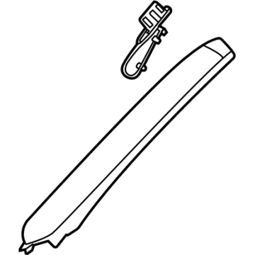 Ford LJ8Z-5803598-AD Moulding - Windshield