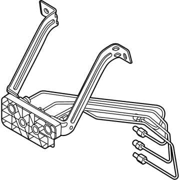 Ford ML3Z-2C296-C Manifold ML3Z-2C296-C Ford Manifold Illustration 1 of 1