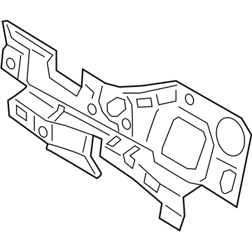 Ford JX6Z-5801588-C Insulator - Dash Panel