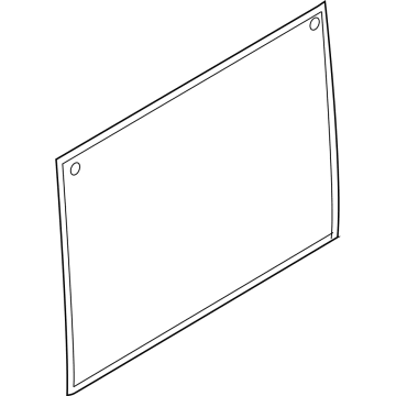 Ford EK4Z-6129710-D Glass - Quarter Window