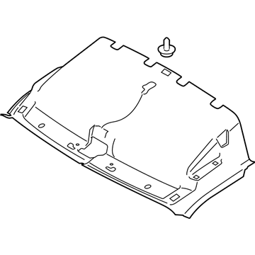 Ford LK4Z-6151916-FB Headlining - Roof