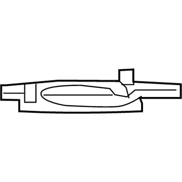 5W7Z-8C388-AA Ford Housing Seal, Driver Side Illustration 1 of 1