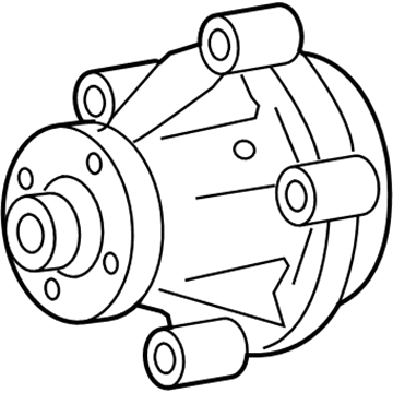 Ford 4C3Z-8501-B Pump Assembly - Water