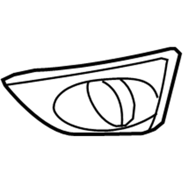 Ford AE5Z-17E811-BA Grille - Bumper