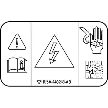 Ford HU5Z-14B218-B Decal