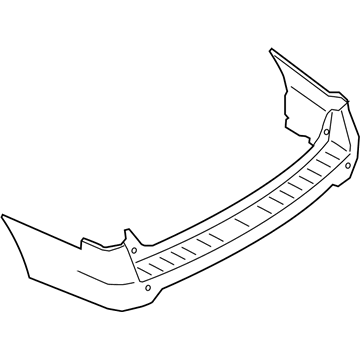Lincoln Navigator Bumper Cover - JL7Z-17K835-DBPTM