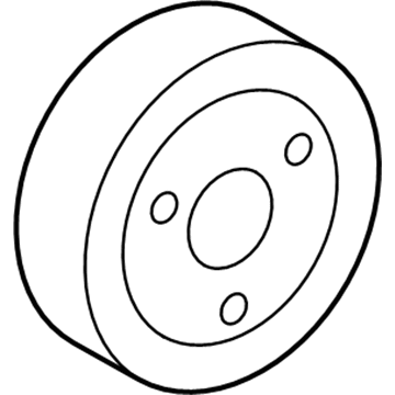 Mercury HJ5Z-8509-A Pulley - Water Pump