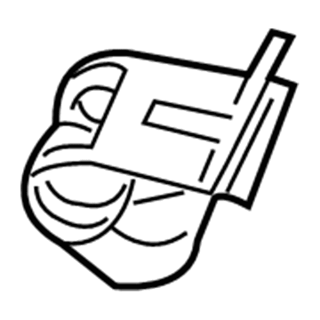 Ford -W715465-S439 Shield Clip -W715465-S439 Ford Shield Clip Illustration 1 of 1