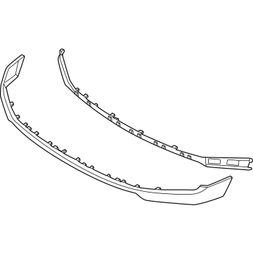 Ford RL3Z-17D957-ABPTM Upper Molding
